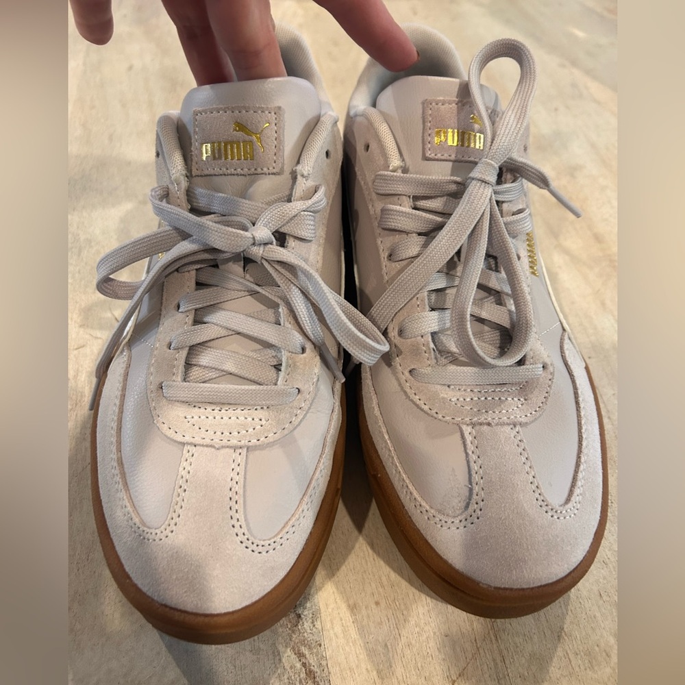 Puma Women's Sneakers in Gray and Brown - Picture 3 of 16